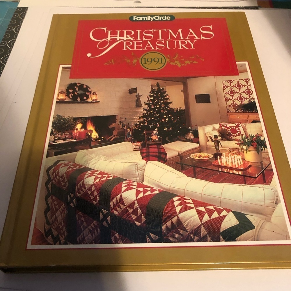 Family Circle Christmas Treasury 1991 Book by Carol A. Guasti-preloved